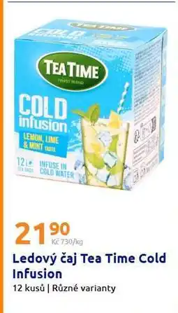 Action Ledový čaj Tea Time Cold Infusion nabídka