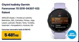 Datart Chytré hodinky Garmin Forerunner 70 (010-04307-03) fialové nabídka