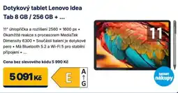 Datart Dotykový tablet Lenovo Idea Tab 8 GB / 256 GB + nabídka