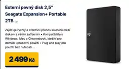 Datart Externí pevný disk 2,5" Seagate Expansion+ Portable 2TB ... nabídka