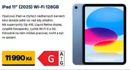 Datart iPad 11" (2025) Wi-Fi 128GB nabídka
