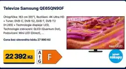 Datart Televize Samsung QE65QN90F nabídka