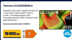 Datart Televize LG OLED55B56LA nabídka