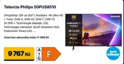 Datart Televize Philips 50PUS8510 nabídka