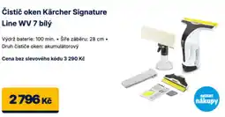 Datart Čistič oken Kärcher Signature Line WV 7 bílý nabídka