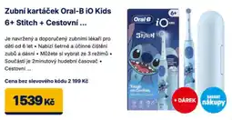Datart Zubní kartáček Oral-B iO Kids 6+ Stitch + Cestovní nabídka