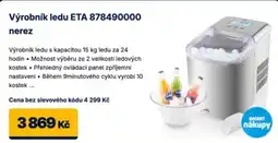 Datart Výrobník ledu ETA 878490000 nerez nabídka