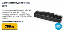 Datart Svářečka fólií Hyundai VS100 černá nabídka