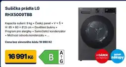 Datart Sušička prádla LG RHX5009TBB nabídka