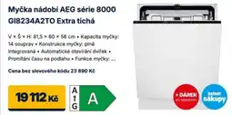 Datart Myčka nádobí AEG série 8000 G18234A2TO Extra tichá nabídka