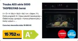 Datart Trouba AEG série 5000 TA5PB531AB černá nabídka