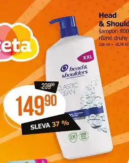 Teta Head & Should šampon nabídka
