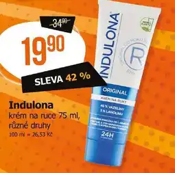 Teta Indulona krém 75ml, vybrané druhy nabídka