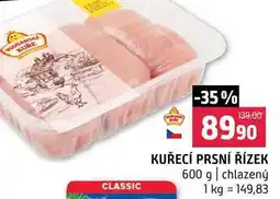 Terno KUŘECÍ PRSNÍ ŘÍZEK 600 g chlazený nabídka
