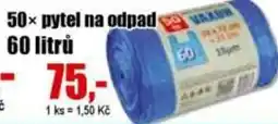 EVA 50x Pytel na odpad nabídka