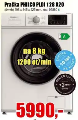 EVA Pračka PHILCO PLDI 128 A20 nabídka