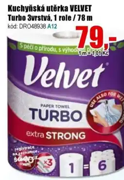 EVA Kuchyňská utěrka VELVET Turbo nabídka