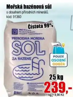 EVA Mořská bazénová sůl nabídka