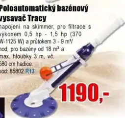 EVA Poloautomatický bazénový vysavač Tracy nabídka