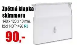 EVA Zpětná klapka skimmeru nabídka