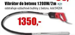EVA Vibrátor do betonu 1200W/2m nabídka