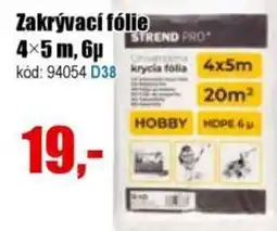 EVA Zakrývací fólie nabídka