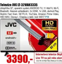 EVA Televize JVC LT-32VAH3335 nabídka