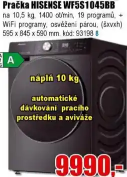 EVA Pračka HISENSE WF5S1045BB nabídka