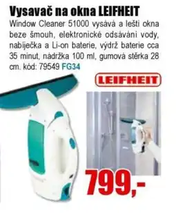 EVA Vysavač na okna LEIFHEIT nabídka