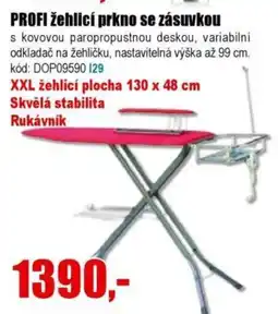 EVA PROFI žehlicí prkno se zásuvkou nabídka