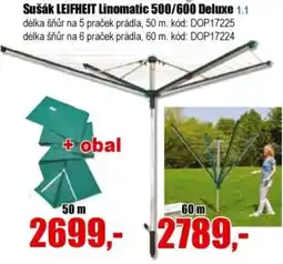 EVA Sušák LEIFHEIT Linomatic 500/600 Deluxe nabídka