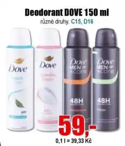 EVA Deodorant DOVE nabídka