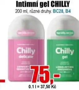 EVA Intimní gel CHILLY nabídka
