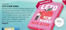 Knižní klub Alex Aster LÉTO V NEW YORKU nabídka