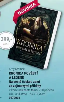 Knižní klub Arny Šrámek KRONIKA POVĚSTÍ A LEGEND nabídka
