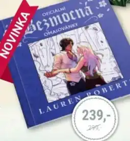 Knižní klub Lauren Roberts BEZMOCNÁ Originální omalovánky nabídka