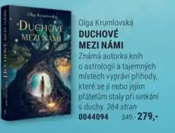 Knižní klub Olga Krumlovská DUCHOVÉ MEZI NÁMI nabídka