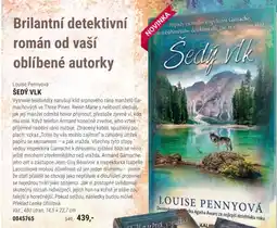 Knižní klub Louise Pennyová ŠEDÝ VLK nabídka