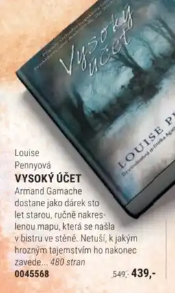 Knižní klub Louise Pennyová VYSOKÝ ÚČET nabídka