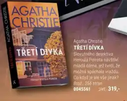 Knižní klub Agatha Christie TŘETÍ DÍVKA nabídka