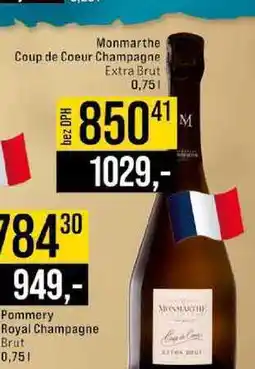Jip Monmarthe Coup de Coeur Champagne Extra Brut nabídka