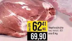 Jip Vepřová kyta bez kosti, 40 cca 8 kg 1kg nabídka
