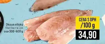Jip Okoun nilský filet bez kůže cca 300-600 g 100g nabídka