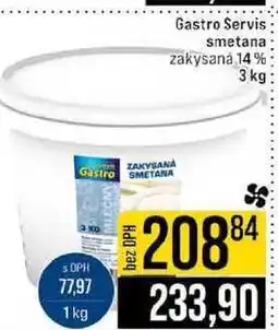 Jip Gastro Servis smetana zakysaná 14% nabídka