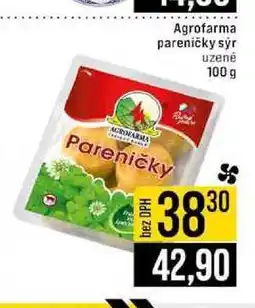 Jip Agrofarma pareničky sýr uzené nabídka
