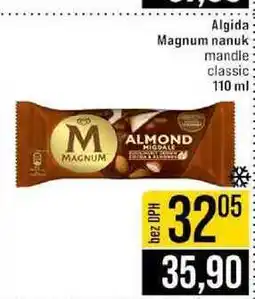 Jip Algida Magnum nanuk mandle classic nabídka
