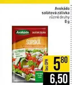 Jip Avokádo salátová zálivka různé druhy nabídka