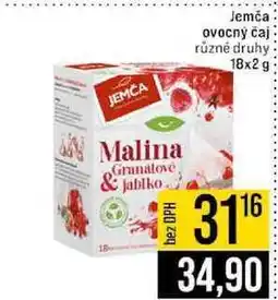 Jip Jemča ovocný čaj různé druhy nabídka