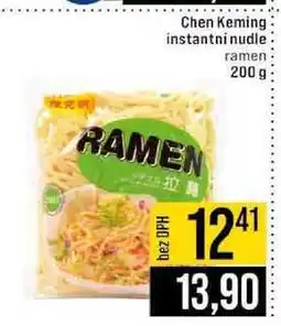 Jip Chen Keming instantni nudle ramen nabídka