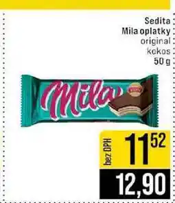 Jip Sedita Mila oplatky original kokos nabídka